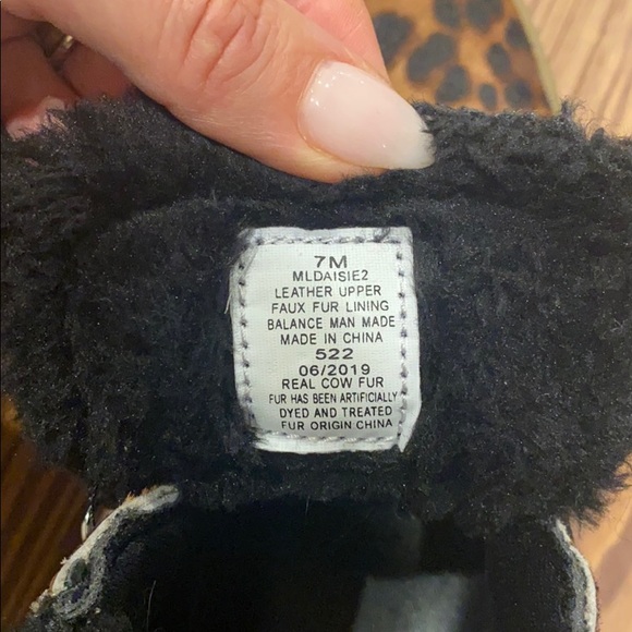 Marc Fisher LTD Leopard Shearling Booties - Picture 7 of 11